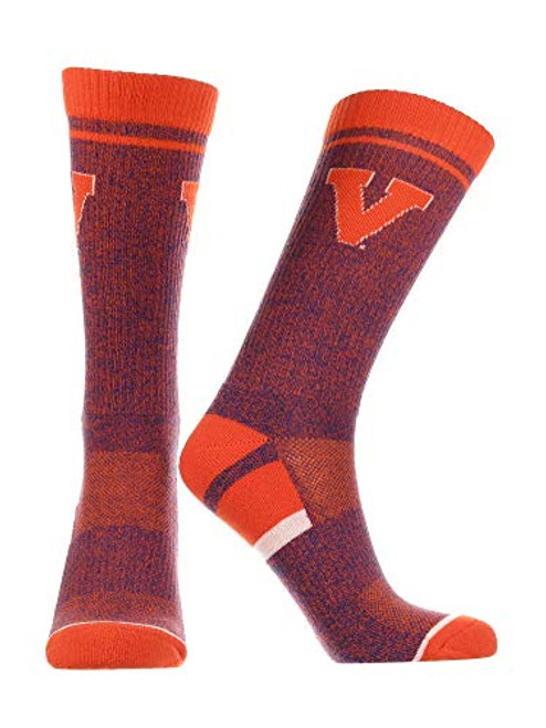 TCK Virginia Cavaliers Socks Victory Parade OrangeBlue Large TCK Virginia Cavaliers Socks Victory Parade OrangeBlue Large