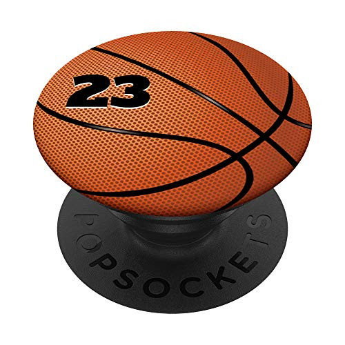 Basketball Jersey Number 23 - B-ball Player Or Fan Gift Idea PopSockets Grip and Stand for Phones and Tablets
