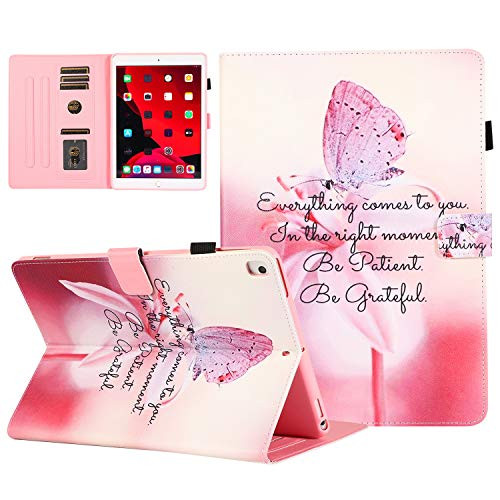 JZCreater Case Fit New iPad 8th Generation 10_2 2020  iPad 7th Gen 2019 iPad 10_2 Case? Protective Cover Stand Folio Case for iPad 10_2 inch Quiet