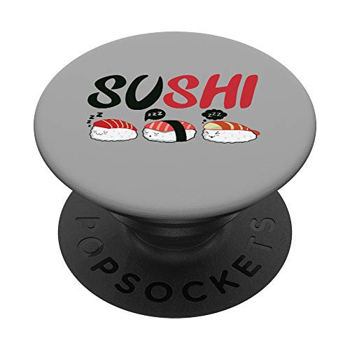 Japanese Sleep sushi lover funny asian cuisine PopSockets PopGrip Swappable Grip for Phones Tablets Japanese Sleep sushi lover funny asian cuisine PopSockets PopGrip Swappable Grip for Phones Tablets