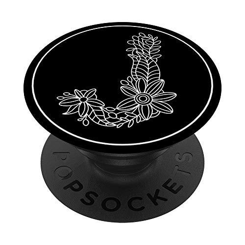 Initial J Letter J Monogram Personalized Gifts for Women PopSockets PopGrip Swappable Grip for Phones Tablets Initial J Letter J Monogram Personalized Gifts for Women PopSockets PopGrip Swappable Grip for Phones Tablets