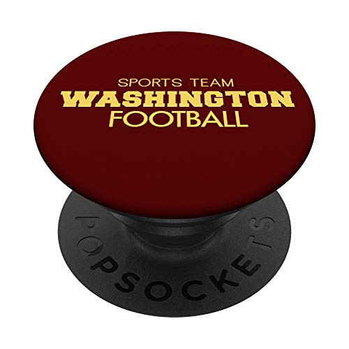 Washington Football Sports Team DC League Skyline Novelty PopSockets Grip and Stand for Phones and Tablets