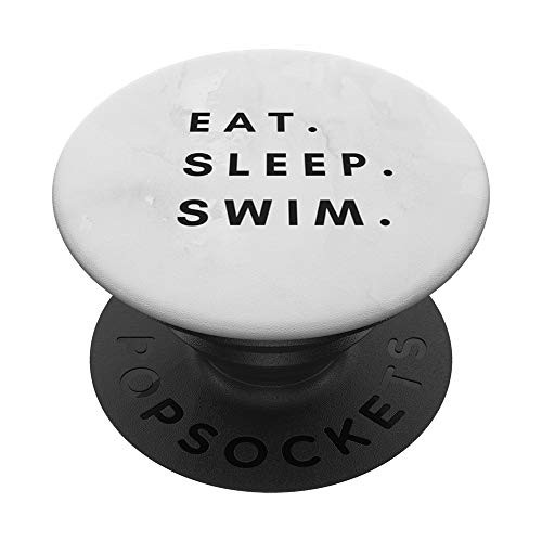 Eat Sleep Swim Popsocket PopSockets PopGrip Swappable Grip for Phones Tablets Eat Sleep Swim Popsocket PopSockets PopGrip Swappable Grip for Phones Tablets