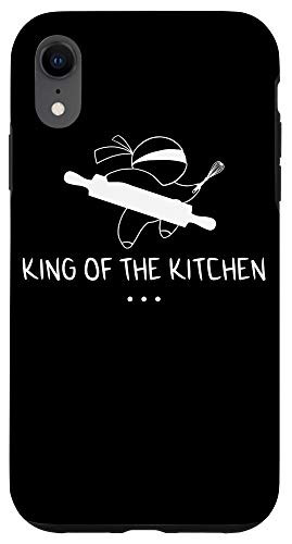 iPhone XR Ninja Baker King of the Kitchen Black Case