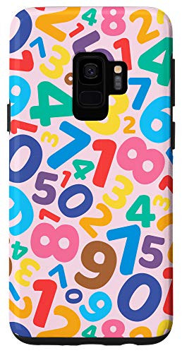Galaxy S9 Teacher Numbers Phone Case Back To School Teachers Gift Case