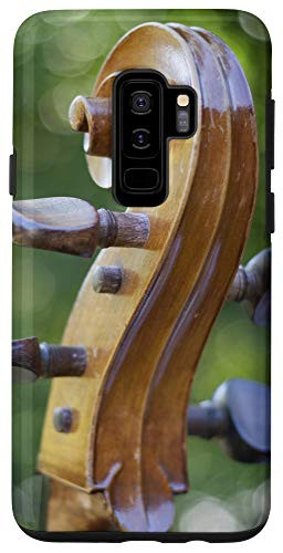 Galaxy S9 Cello Head Scroll Picks Musical Instrument Design Case