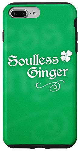 iPhone 7 Plus8 Plus Soulless Ginger Funny Redhead Goth St Patricks Day Gift Idea Case