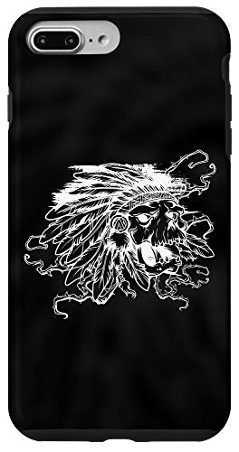 iPhone 7 Plus8 Plus Indian Headdress Skull Native American Tribe Case