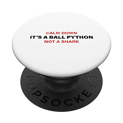 Funny Reptile Breeeder Ball Python Owner Gift Pythonidae PopSockets Grip and Stand for Phones and Tablets