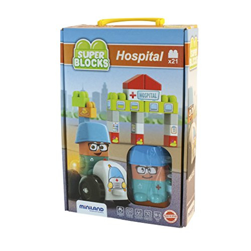 Miniland Super Blocks Set - Hospital