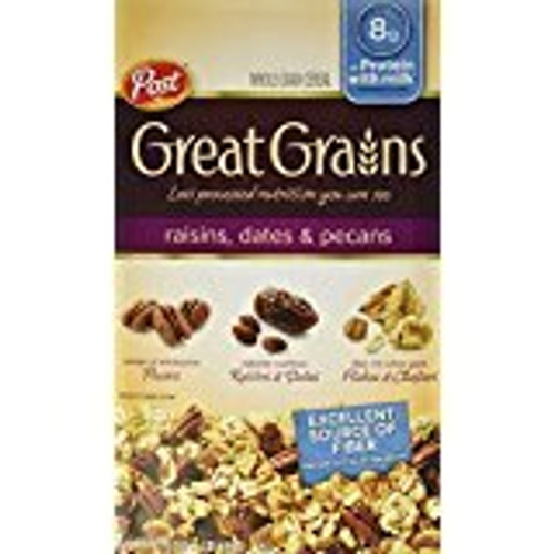 Post Great Grains Raisin Date Pecan Cereal 16oz 2 Pack Post Great Grains Raisin Date Pecan Cereal 16oz 2 Pack