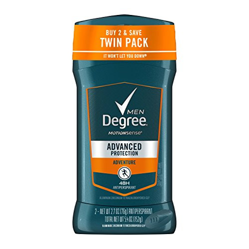 Degree Men Advanced Protection Antiperspirant Deodorant Adventure 2_7 oz 2-Pack
