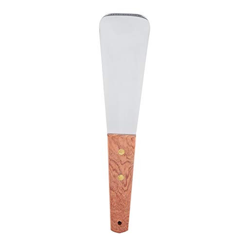 Ice Cream Spade Stainless Steel Dessert Shovel Butter Cutter Heavy Duty Ice Pastry Spades Hand-mixing Self-melting with Ergonomic Wooden Handle for Home Kitchen Commercial
