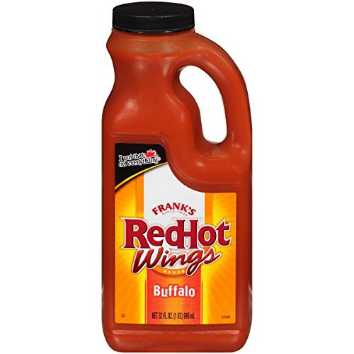 Franks RedHot Hot Buffalo Wings Sauce Wing Marinade Large Hot Sauce 32 oz