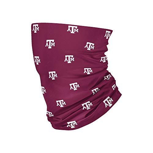 Texas A M Aggies NCAA Mini Print Logo Gaiter Scarf