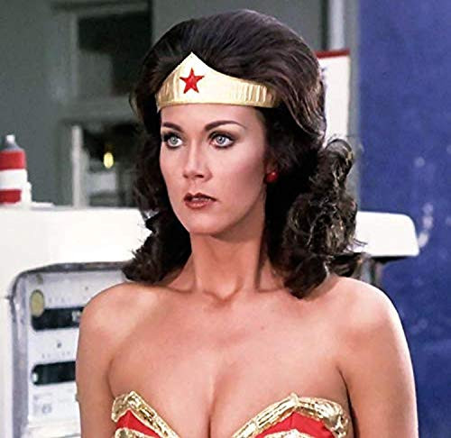 Posterazzi DAP18761 Lynda Carter - Wonder Woman Close Up Photo Print 8 x 10 Multi