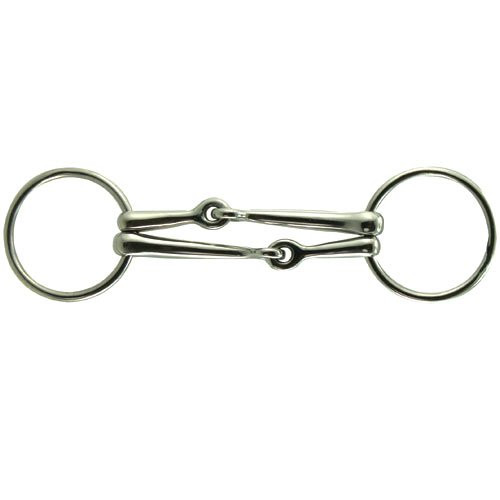 Coronet Loose Ring Double Snaffle Horse Bit 5-Inch