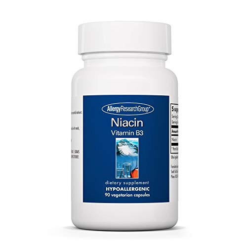 Allergy Research Group Niacin 90 Vegetarian Capsules