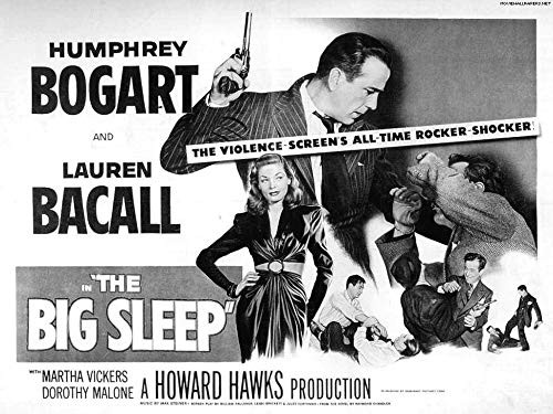 Posterazzi DAP17295 Humphrey Bogart Lauren Bacall - The Big Sleep Cover Photo Print 10 x 8 Multi Posterazzi DAP17295 Humphrey Bogart Lauren Bacall - The Big Sleep Cover Photo Print 10 x 8 Multi