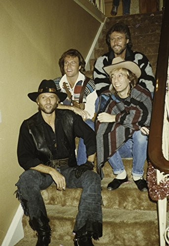 the Bee Gees with brother Andy Gibb Photo Print 8 x 10
