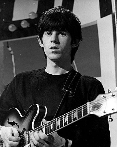 Television still of Keith Richards of the Rolling Stones Photo Print 8 x 10