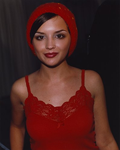 Rachel Cook smiling in Red Lace Dress with Bandana Photo Print 8 x 10 ...