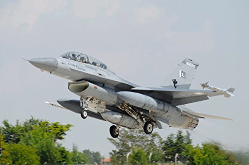 A Pakistan Air Force F-16B taking off from Konya Air Base Turkey Poster Print by Riccardo NiccoliStocktrek Images 17 x 11