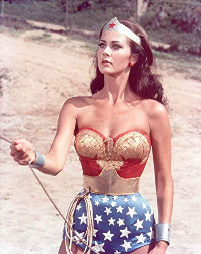 Posterazzi DAP18729 Lynda Carter - Wonder Woman Lasso Photo Print 8 x 10 Multi