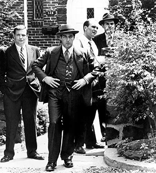Posterazzi EVCMBDGODFEC032 The Godfather Al Pacino Right of Center Robert Duvall 1972 Photo Print 8 x 10 Multi Posterazzi EVCMBDGODFEC032 The Godfather Al Pacino Right of Center Robert Duvall 1972 Photo Print 8 x 10 Multi