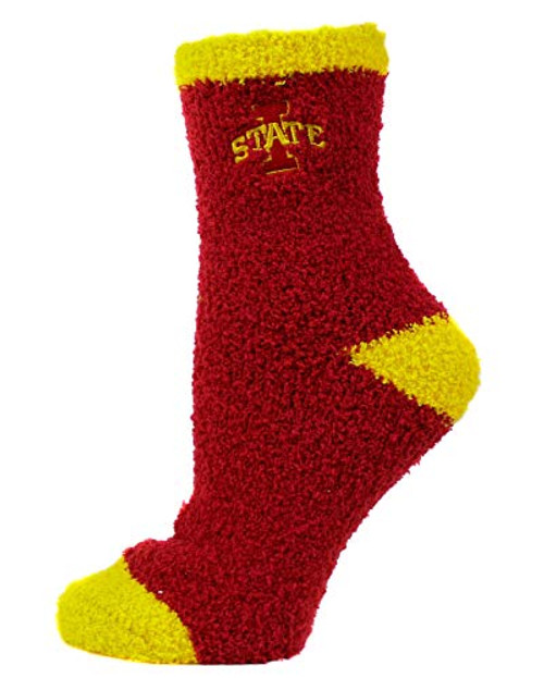 Donegal Bay NCAA Iowa State Cyclones Solid Fuzzy Socks One Size Red Donegal Bay NCAA Iowa State Cyclones Solid Fuzzy Socks One Size Red