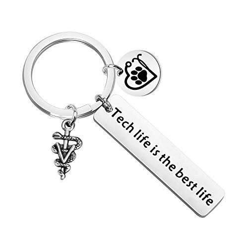 CENWA Veterinarian Tech Gift Vet Life Tech Life is The Best Life Keychain Vet School Gift Veterinarian Graduation Gift Tech Life K CENWA Veterinarian Tech Gift Vet Life Tech Life is The Best Life Keychain Vet School Gift Veterinarian Graduation Gift Tech Life K