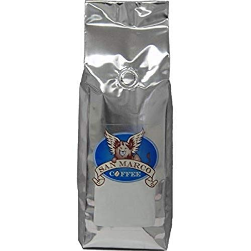 San Marco Coffee Flavored Ground Coffee Peaches and Cream 1 Pound