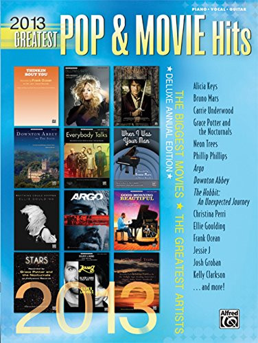 Alfred 2013 Greatest Pop   Movie Hits PVC Book