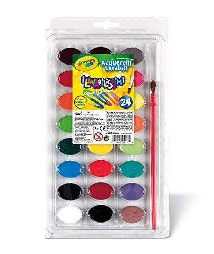 Crayola Washable Watercolors 24 count 53-0524 2 pack
