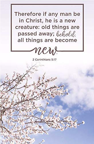 B H Publishing Group Bulletin-A New Creature 2 Corinthians 517 KJV Pack of 100 Jan 2020