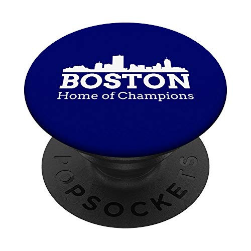 Boston Home of Champions - Sports Skyline - Boston Fan Gift PopSockets PopGrip Swappable Grip for Phones Tablets Boston Home of Champions - Sports Skyline - Boston Fan Gift PopSockets PopGrip Swappable Grip for Phones Tablets