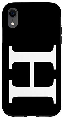 iPhone XR Initial Letter H Personalized Monogram Case