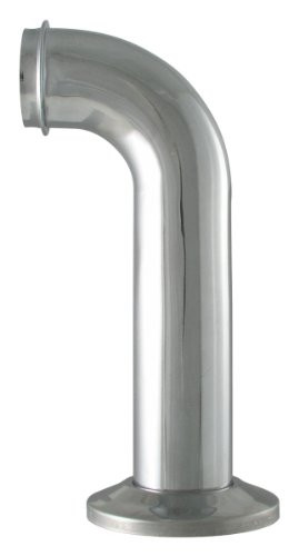 LDR 505 6071 Wall Bend, P-Type Kitchen, 1-1/2-Inch, Chrome Plated Brass