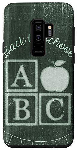 Galaxy S9 Back to School Chalkboard Design with A-B-C Design Case