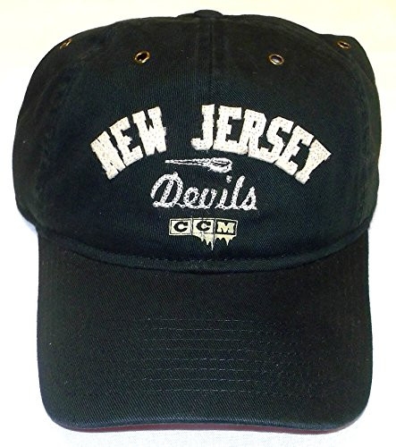 Reebok New Jersey Devils Slouch Strap CCM Hat - OSFA - EZL73