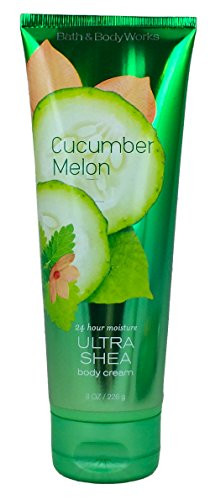 Bath and Body Works Signature Collection Cucumber Melon Body Cream 8 oz new bottle style
