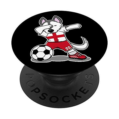 Funny Dabbing Husky Dog England Football English Flag Soccer PopSockets Grip and Stand for Phones and Tablets Funny Dabbing Husky Dog England Football English Flag Soccer PopSockets Grip and Stand for Phones and Tablets