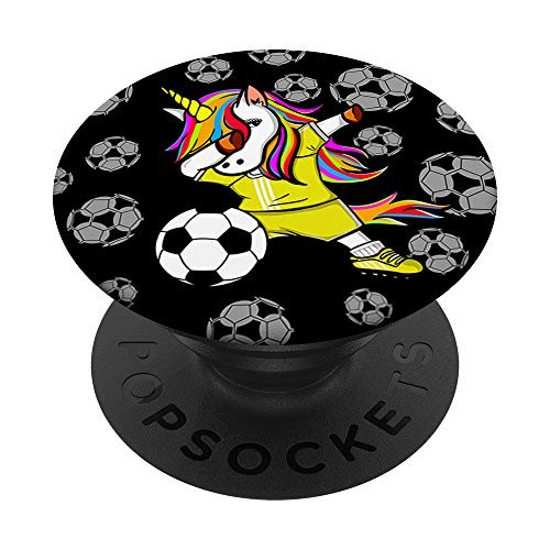 Funny Dabbing Unicorn Soccer On Yellow Sport Football Jersey PopSockets Grip and Stand for Phones and Tablets Funny Dabbing Unicorn Soccer On Yellow Sport Football Jersey PopSockets Grip and Stand for Phones and Tablets