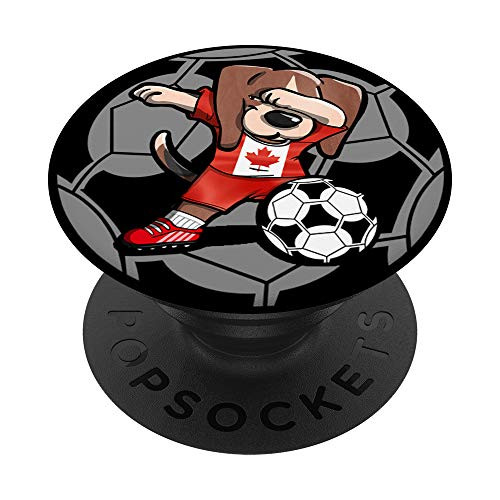 Dabbing Beagle Dog Canada Football - Canadian Flag Soccer PopSockets Grip and Stand for Phones and Tablets Dabbing Beagle Dog Canada Football - Canadian Flag Soccer PopSockets Grip and Stand for Phones and Tablets