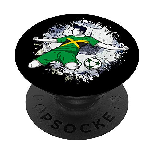 Jamaica Soccer Jamaican National Flag Football Lover Gifts PopSockets Grip and Stand for Phones and Tablets Jamaica Soccer Jamaican National Flag Football Lover Gifts PopSockets Grip and Stand for Phones and Tablets