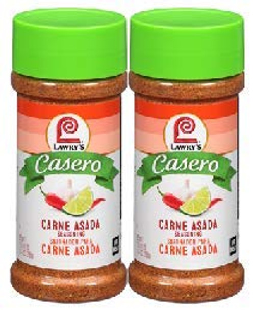 Lawrys Casero Carne Asada Seasoning 11_25 oz 2 COUNT Pack of 1 Lawrys Casero Carne Asada Seasoning 11_25 oz 2 COUNT Pack of 1