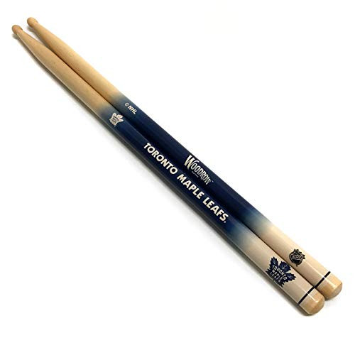 Woodrow Guitar by The Sports Vault NHL Toronto Maple Leafs Drum Sticks