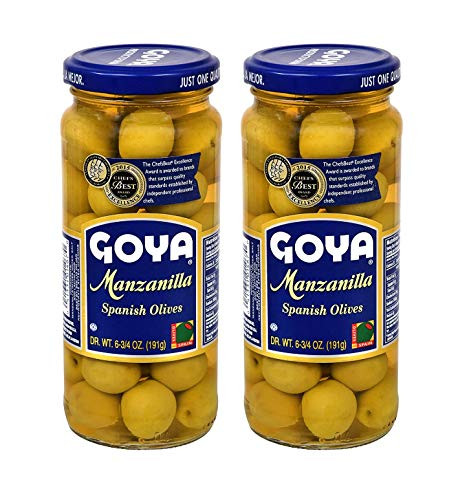 Goya Manzanilla Spanish Olives 2 Pack Total of 382g