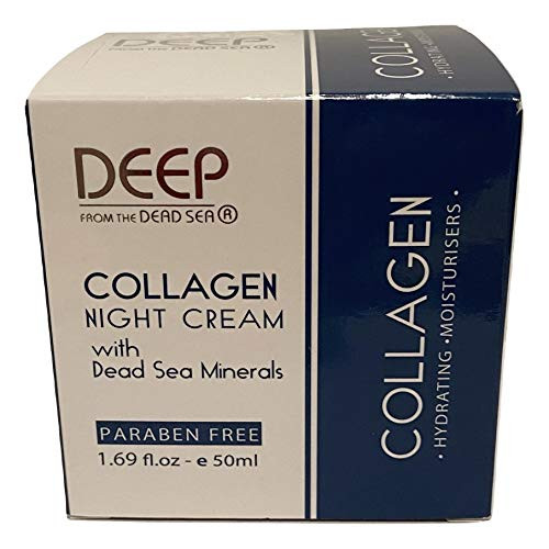 COLLAGEN NIGHT CREAM WITH DEAD SEA MINERALS 50 ML 1_69 OZ COLLAGEN NIGHT CREAM WITH DEAD SEA MINERALS 50 ML 1_69 OZ