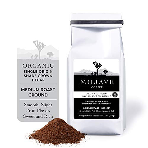 USDA Organic Single Origin Shade-Grown Peruvian Coffee Non-GMO Medium Roast Ground Coffee from Premium Arabica Beans Grown at High Altitude Keto Friendly Small Batch Fresh Roasted 12 oz Coffee Bag - Mojave Coffeee USDA Organic Single Origin Shade-Grown Peruvian Coffee Non-GMO Medium Roast Ground Coffee from Premium Arabica Beans Grown at High Altitude Keto Friendly Small Batch Fresh Roasted 12 oz Coffee Bag - Mojave Coffeee